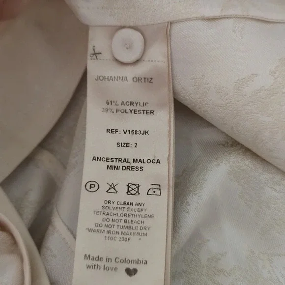 JOHANNA ORTIZ Ancestral Maloca Mini one shoulder Dress - Picture 7 of 8